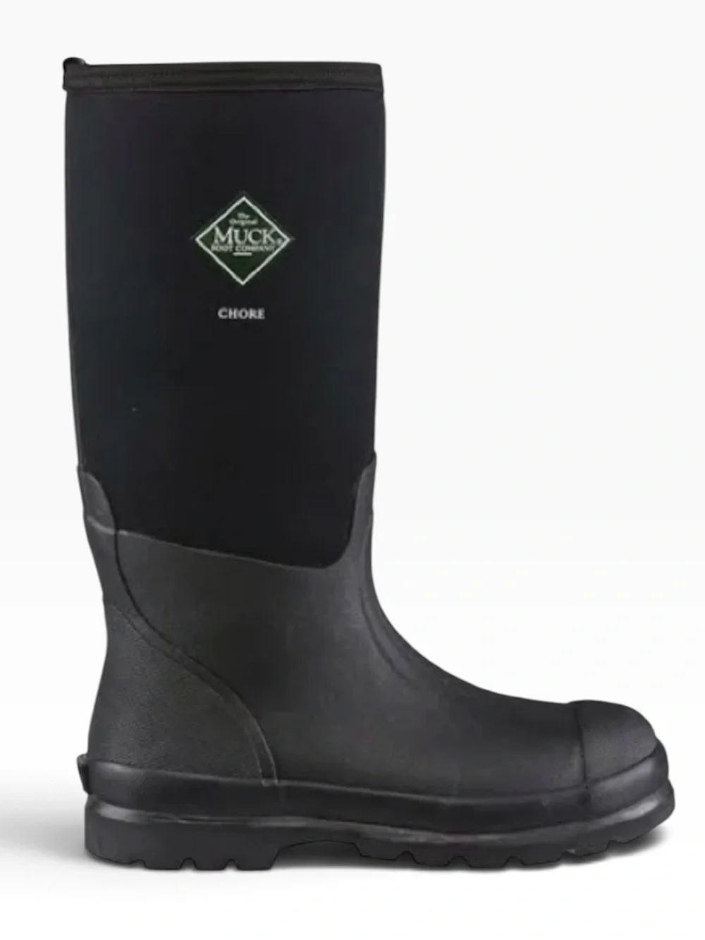 Muck Boot Company Chore Mens Size 12 Black Rubber Work Boots